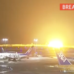 羽田空港で日本航空と海上保安庁の機体が衝突炎上